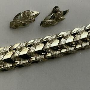 Vintage Coro Bracelet and Earrings